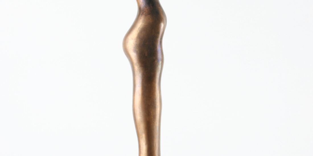 Empora 20, Bronze auf Marmorsockel, H 49 cm